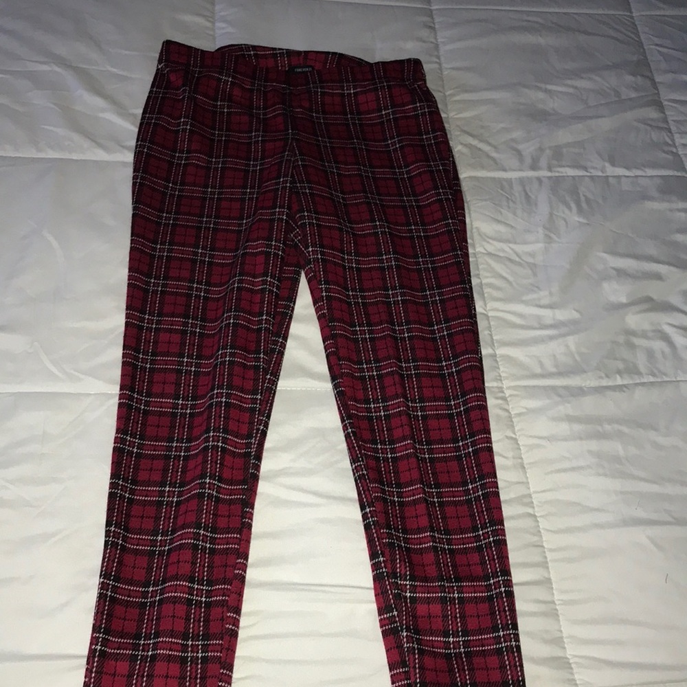 Plaid pants
